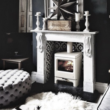 Charnwood Skye 5 low stand fireplace